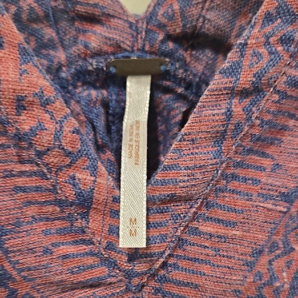 Free People Blue and Pink Knit Top - Picture 3 of 4